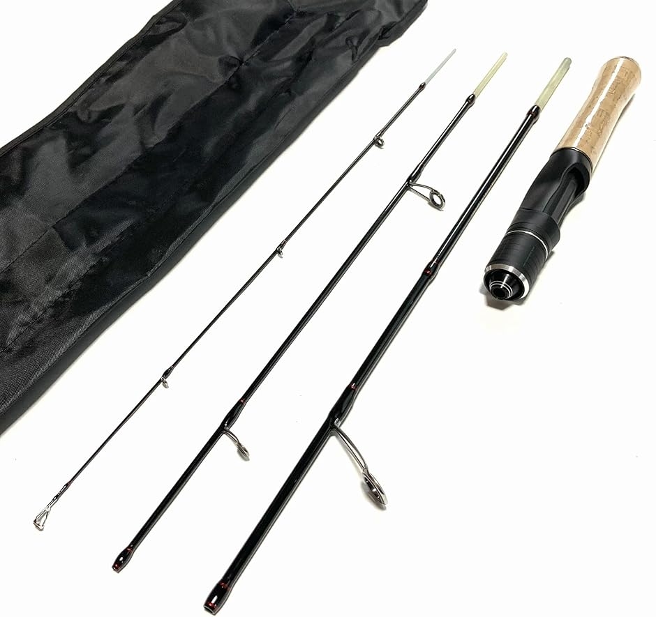 4.6フィート スピニングパックロッド 4ピースUL グラスファイバー
