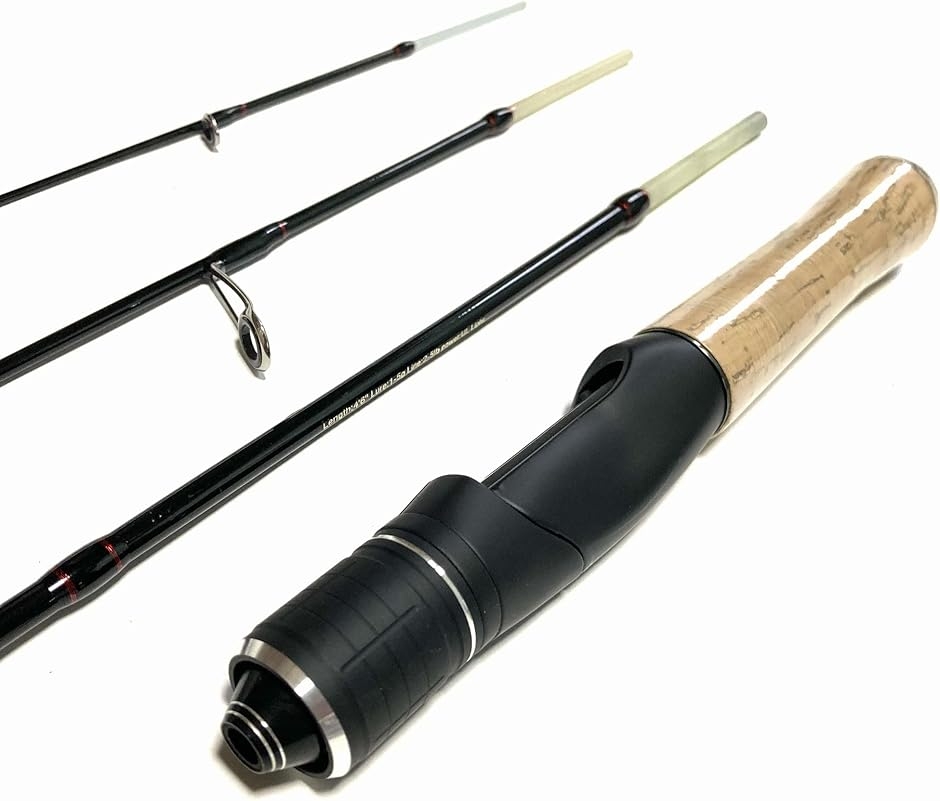 4.6フィート スピニングパックロッド 4ピースUL グラスファイバー