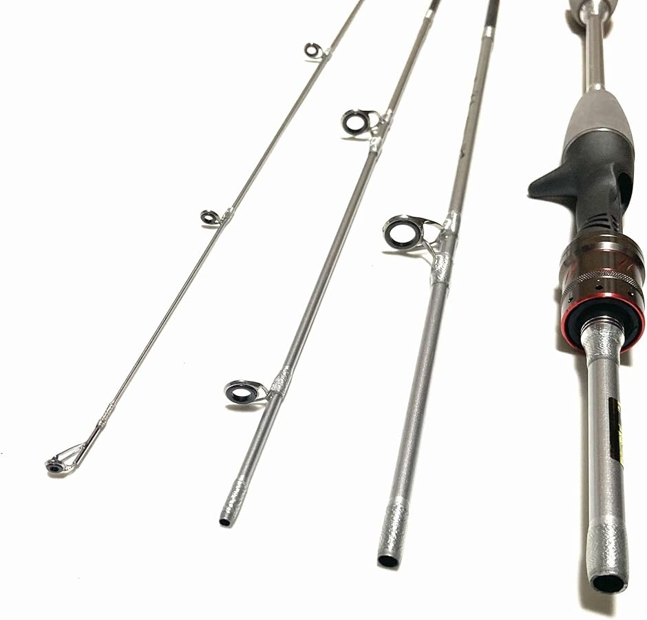 4.7フィート カーボン ベイトパックロッド 4ピース L ベイトフィネス