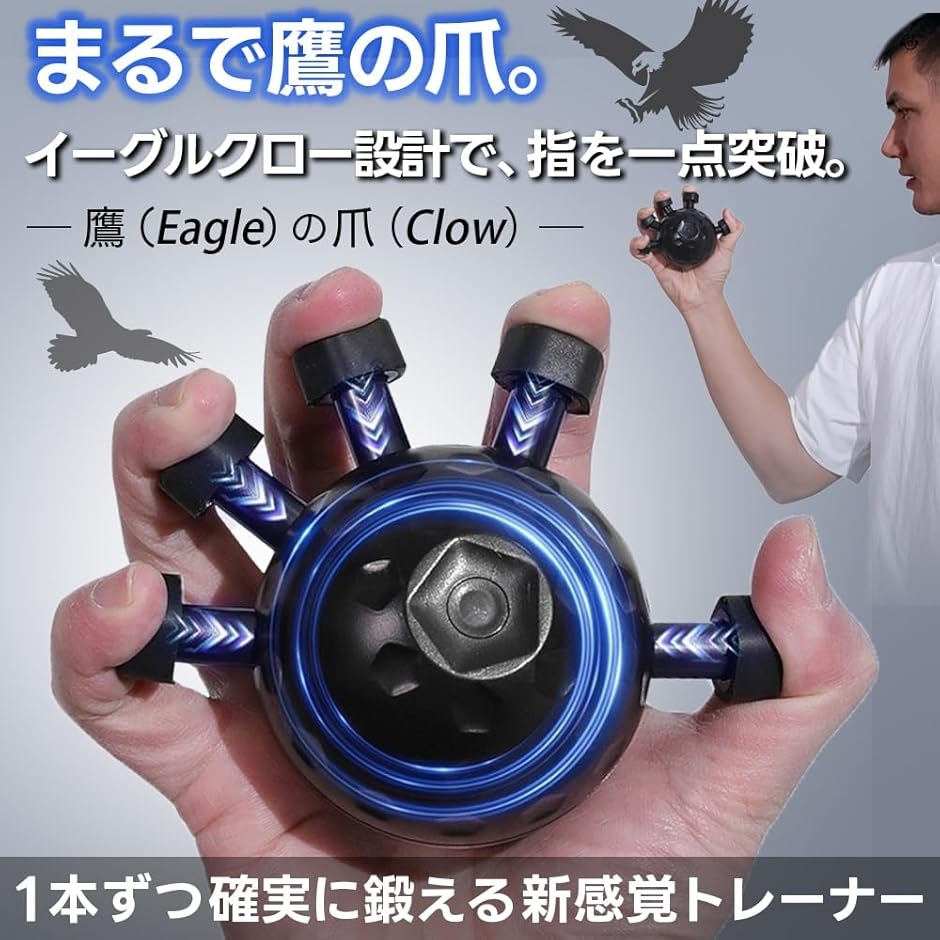 フィンガーパワー 握力 鍛える ヤツ 指グリップ強化器 握る