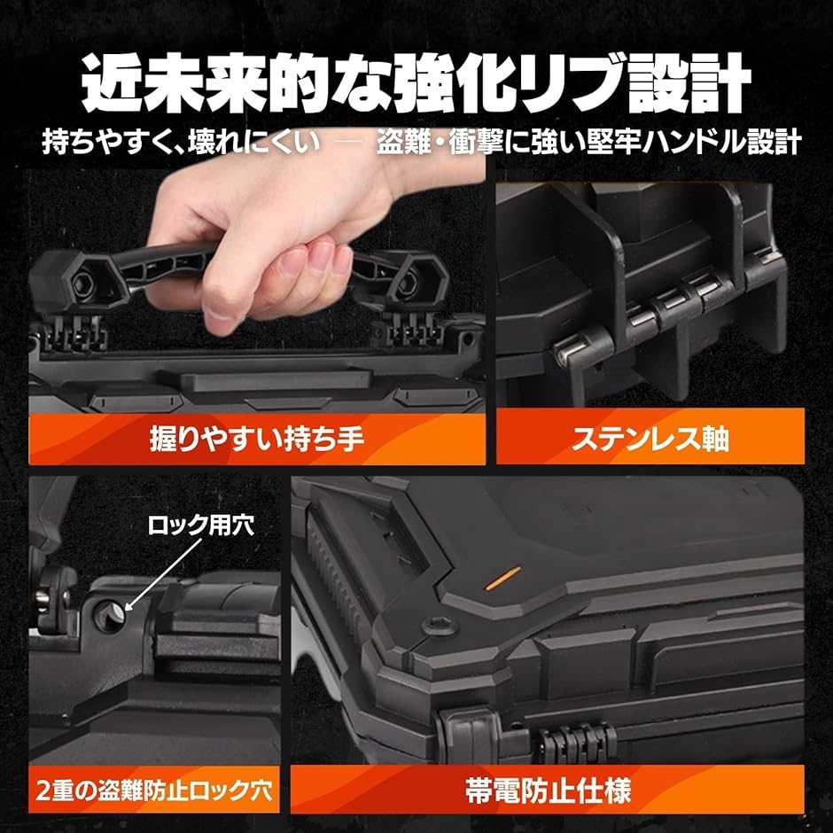 ガンケース ハンドガンケース M1911〜デザートイーグル収納 サバゲー用