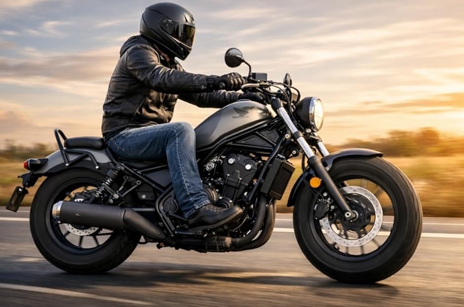 ホンダ 用 レブル 250 / 500 対応 シーシーバー タンデムバー 合金鋼製