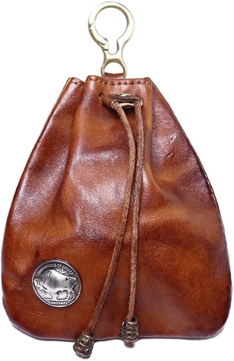 レザーポーチ 腰袋 牛革 メディスンバッグ ヴィンテージ カントリー