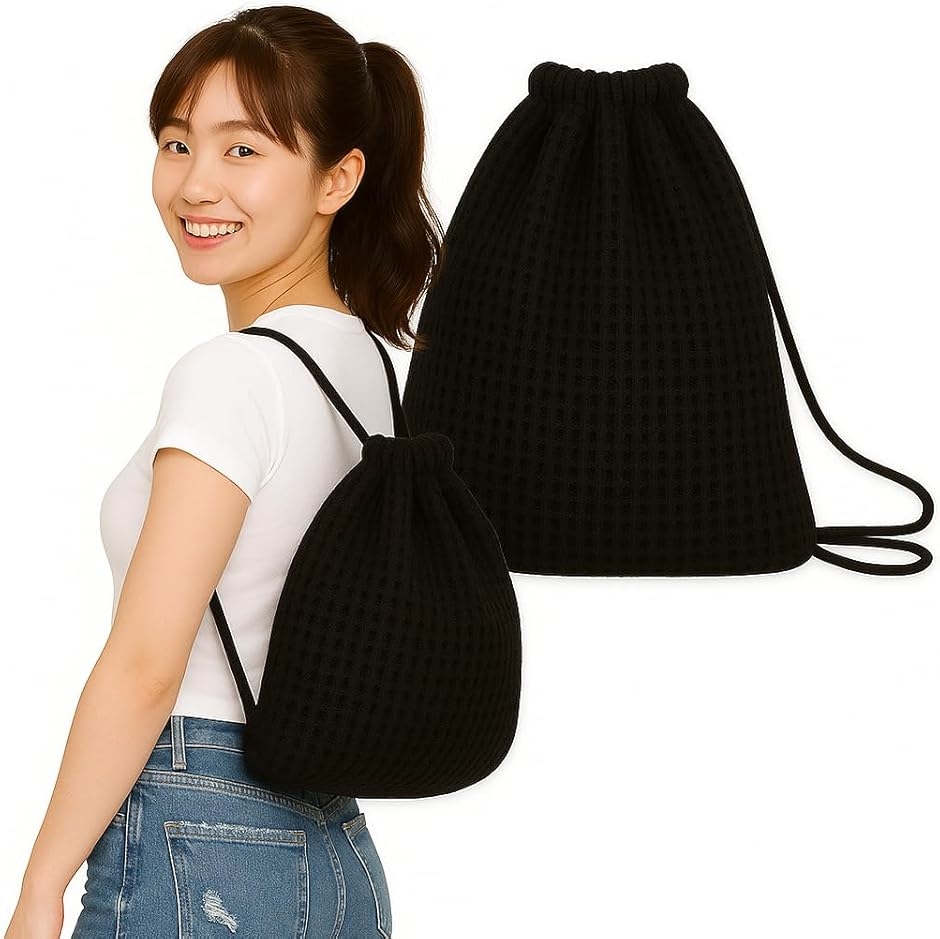 ナップサック メッシュ リュック メッシュバッグ 巾着バッグ 韓国