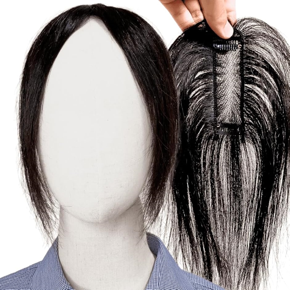 部分ウィッグ ヘアピース ポイントウィッグ 女性 レディース 人毛100