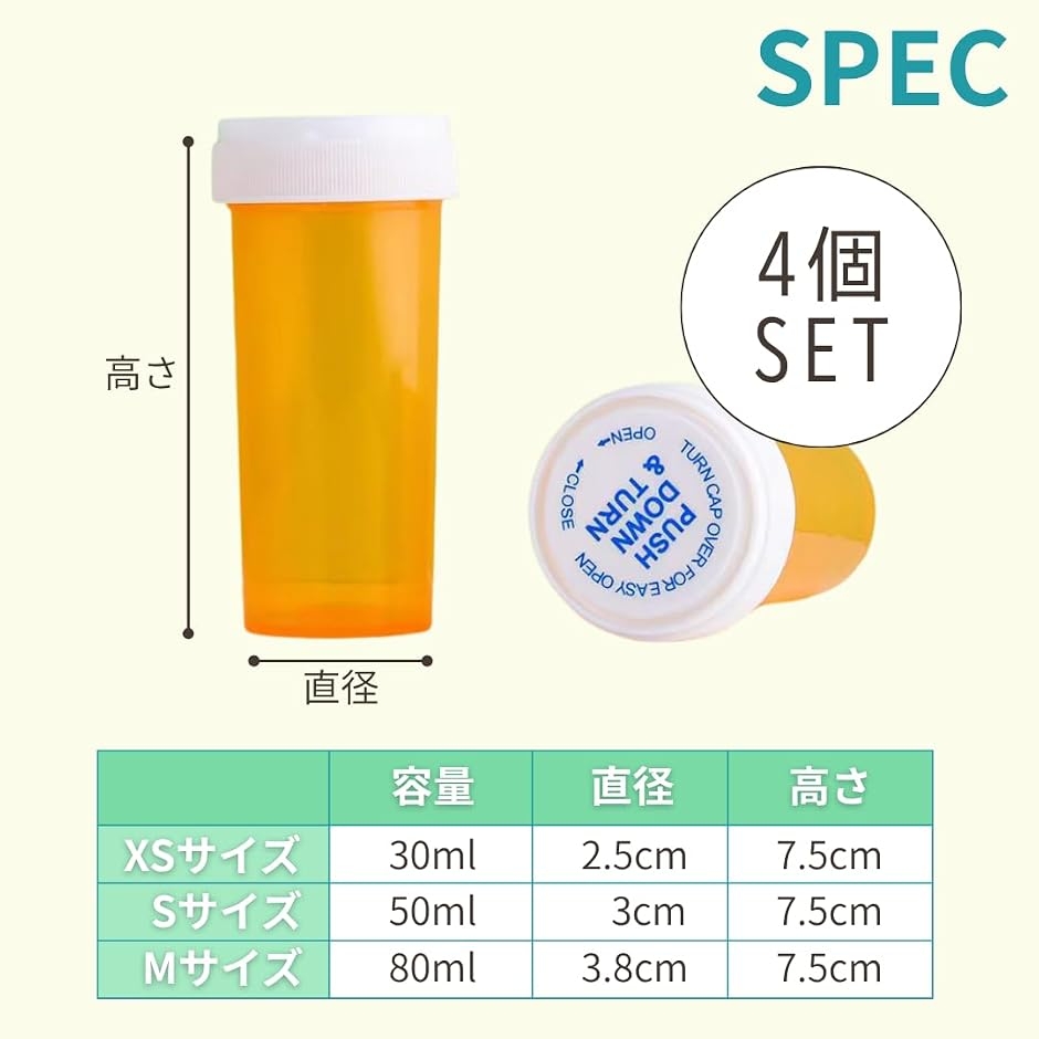 ピルケース 薬入れ 小型 携帯用 持ち運び おしゃれ 海外仕様