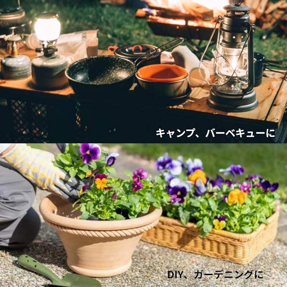 アウトドア エプロン ワークエプロン ショート丈 両面 キャンプ 作業