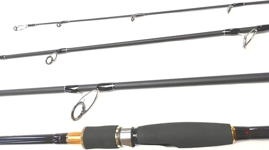 8ft パックロッド シーバス 4本継ぎ ルアー 2.4m (8ftスピニング4