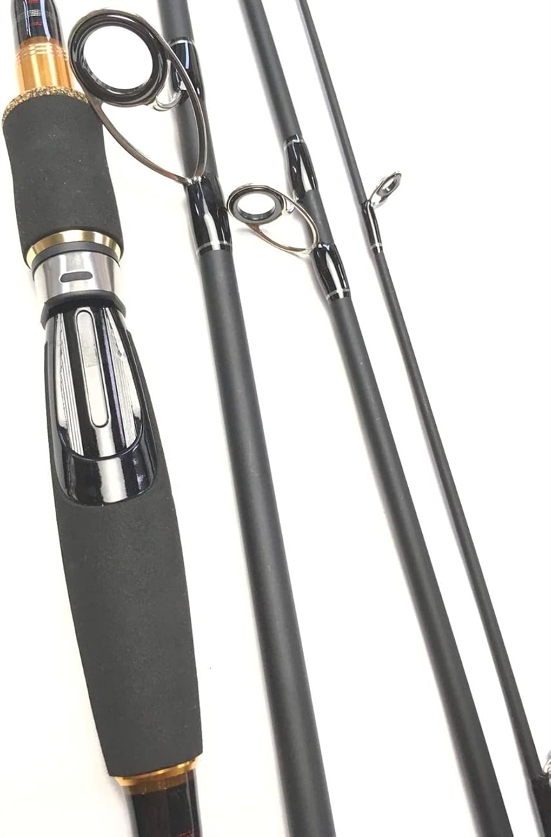 8ft パックロッド シーバス 4本継ぎ ルアー 2.4m (8ftスピニング4