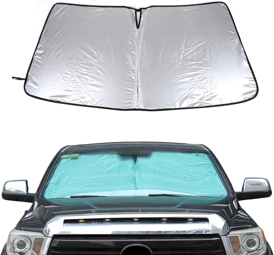 トヨタ タンドラ専用 UVカットサンシェード トヨタ　tundra トヨタ タンドラ 2007〜2021年に対応 車用 サンシェード フロント