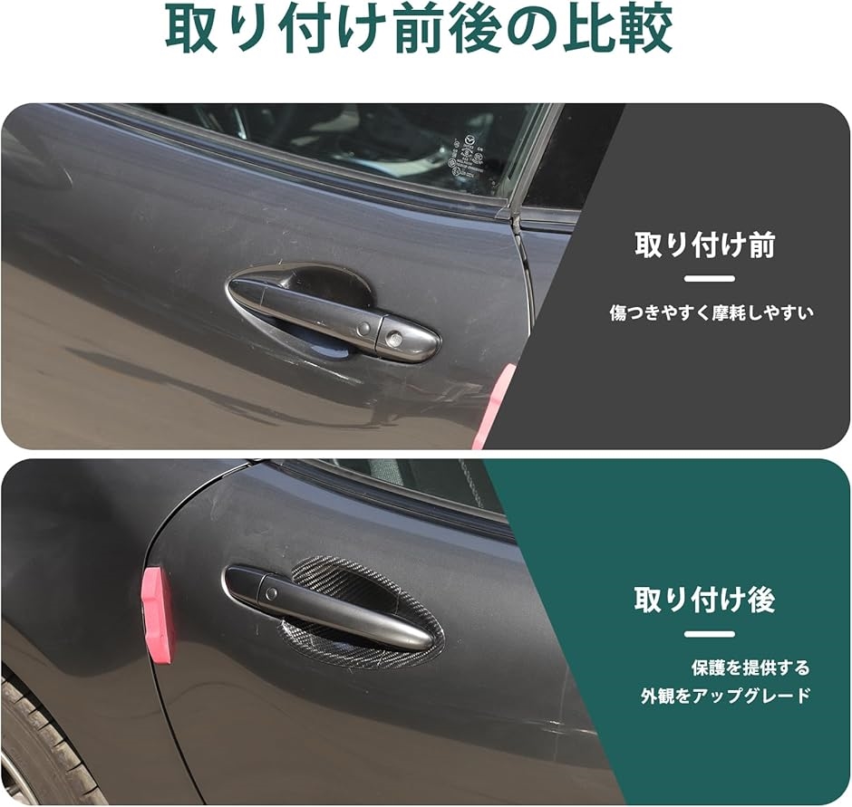 新型 マツダ ロードスター ND系 専用 ドアハンドルプロテクター ドア