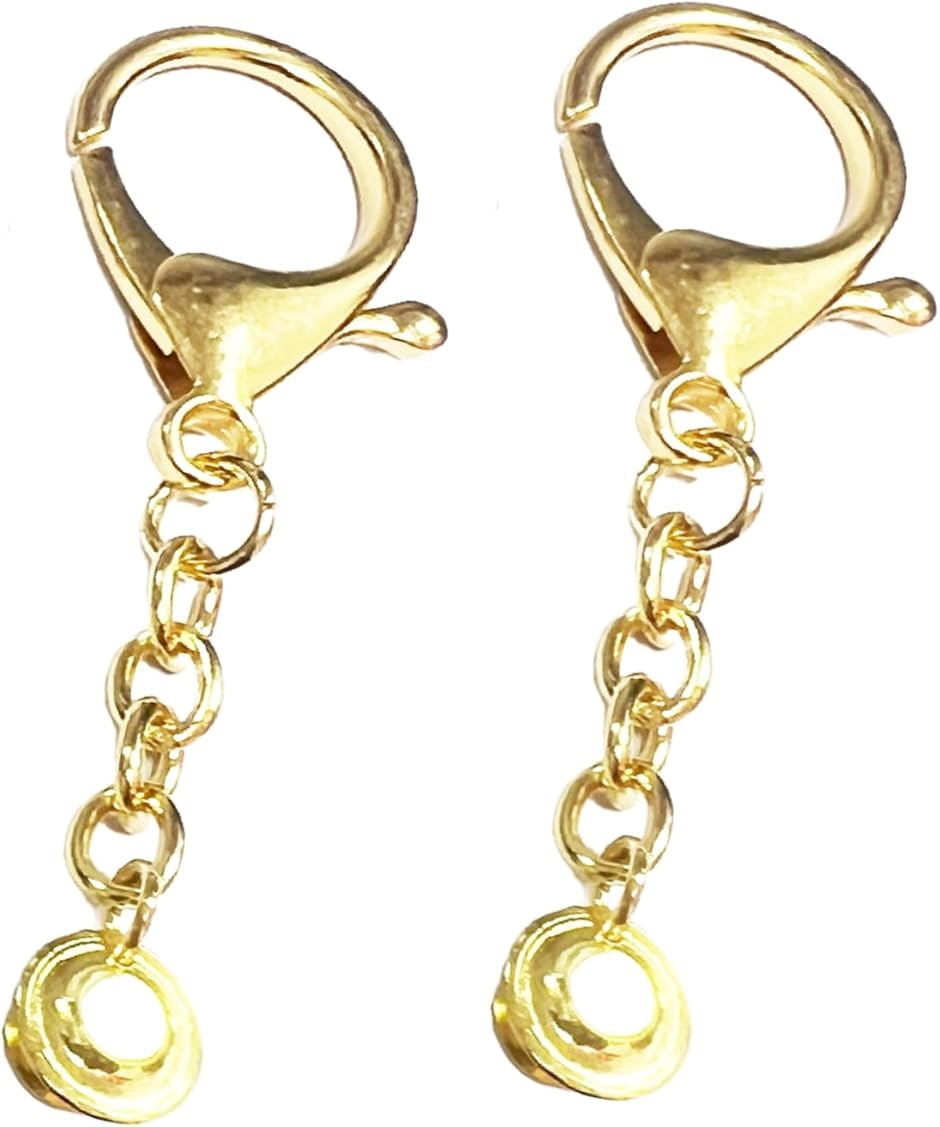 Yahoo! Yahoo!ショッピング(ヤフー ショッピング)ピンバッジ キーホルダー ピンバッチ パーツ 留め具 金具 2個セット（ゴールド）