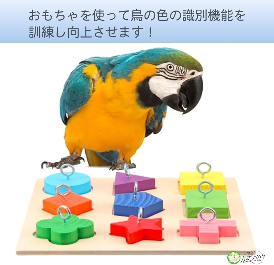 インコ 鳥のおもちゃ バードトイ 木製 ストレス解消 パズル スケボー