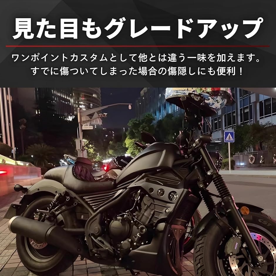 取り付け画像付属ホンダ レブル250 500 2017-2022年式モデル用