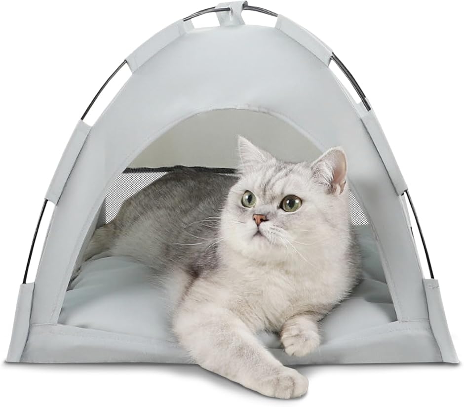 猫 ハウス キャットハウス アウトドア ドーム型 テント型 (ライト