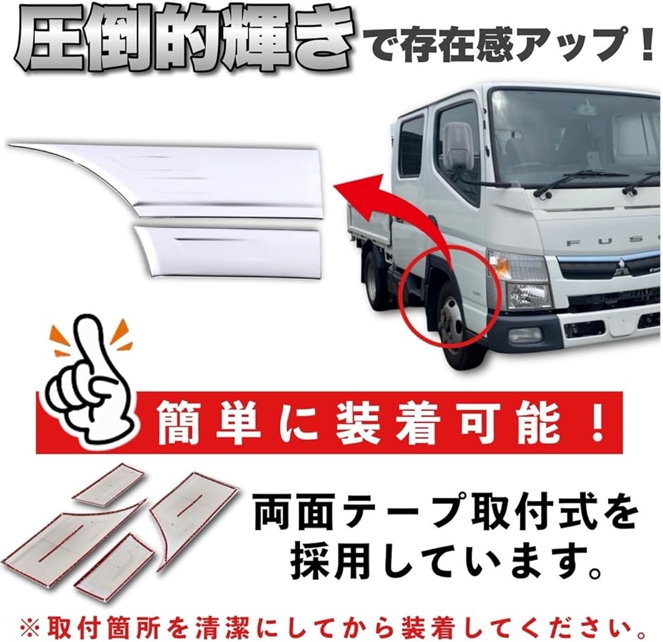 互換品】 フェンダーカバー キャンター ジェネレーションキャンター