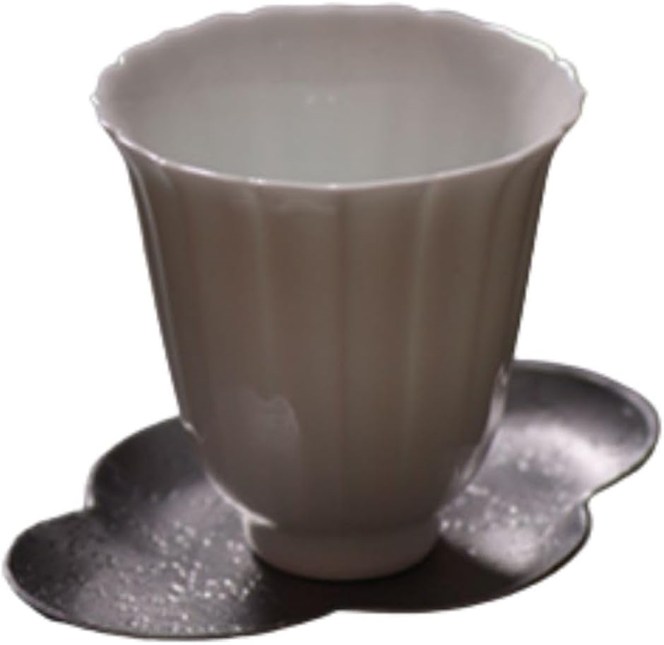 ビンテージ　茶托　お茶会用　本錫煎茶　1970年代購入 ビンテージ 茶托 お茶会用 本錫煎茶 1970年代購入