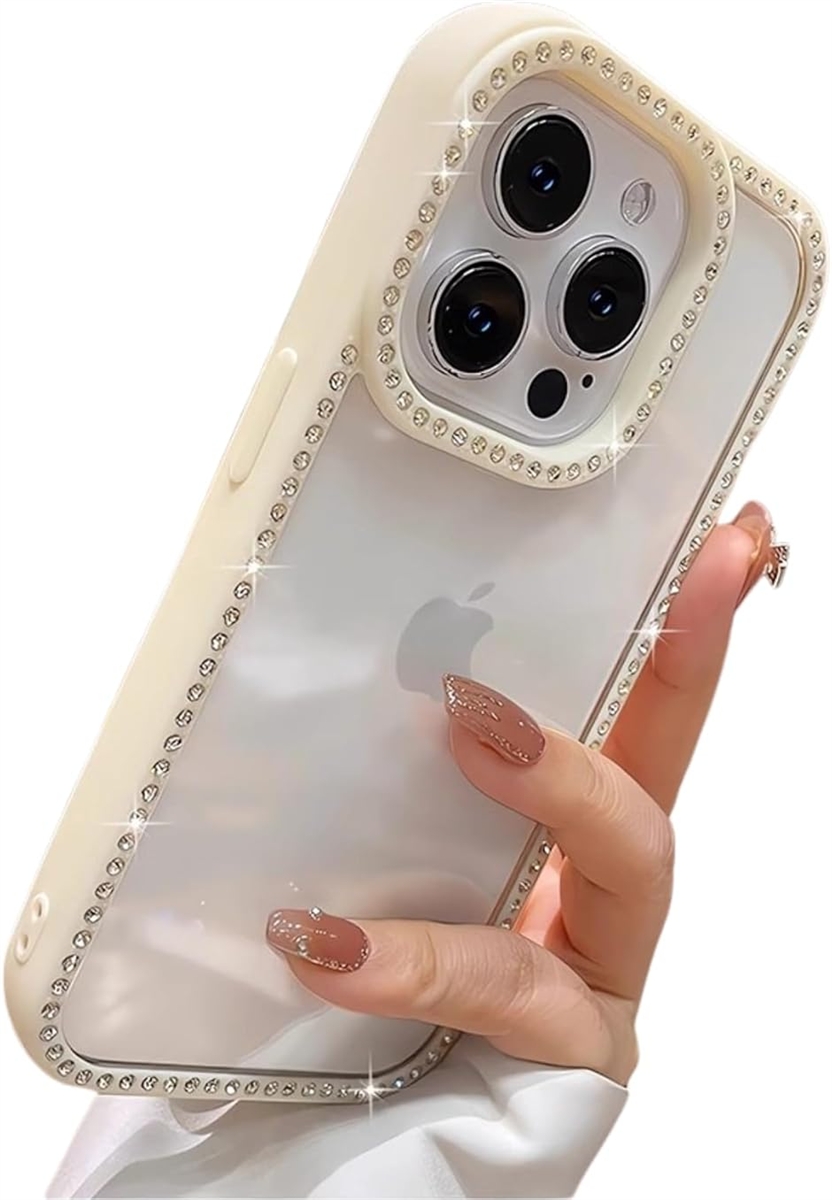 ���C���X�g�[���P�[�X �L���L�� ���킢�� �؍� foriPhone SC-100 (�z���C�g,  iPhone15pro)