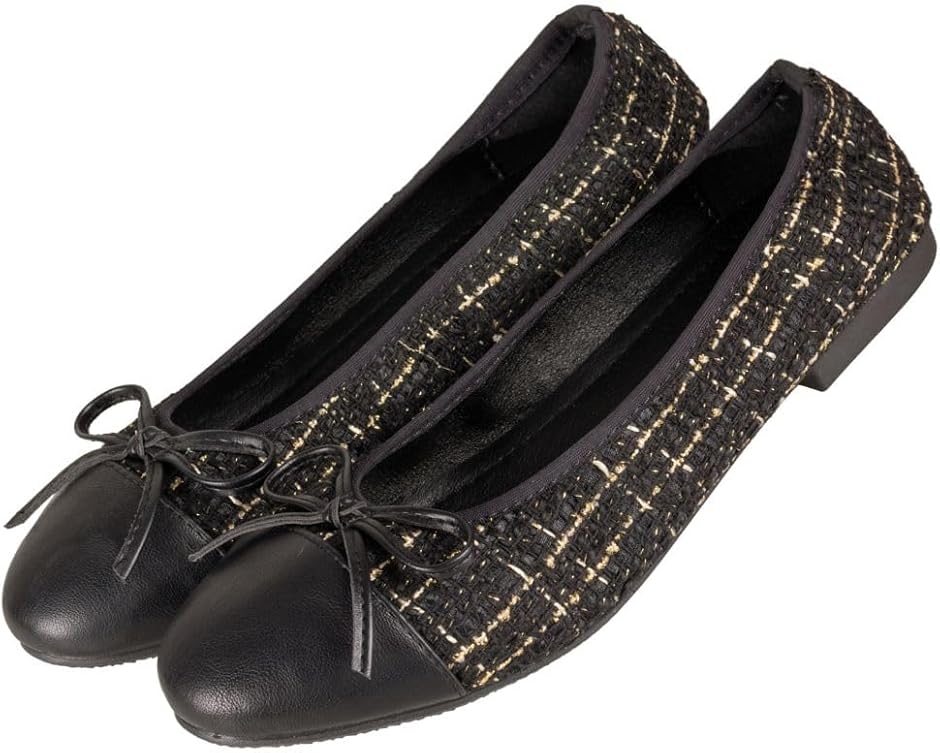 ダイアナサイズ対応 バレエシューズ パンプス レディース フラット