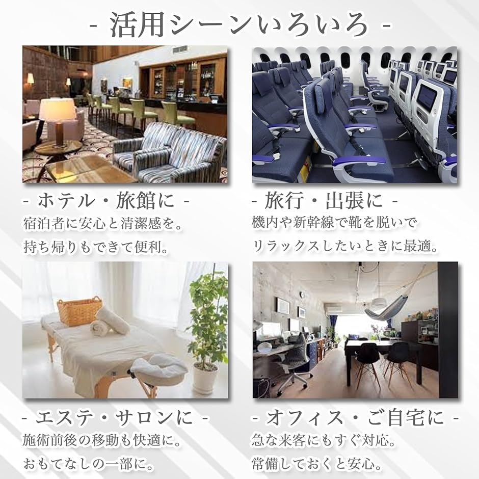 使い捨てスリッパ 個包装 30足セット 室内 ...の詳細画像5