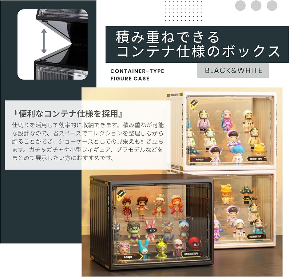 ディスプレイケース フィギュアケース アクリル コンテナ仕様 ショー
