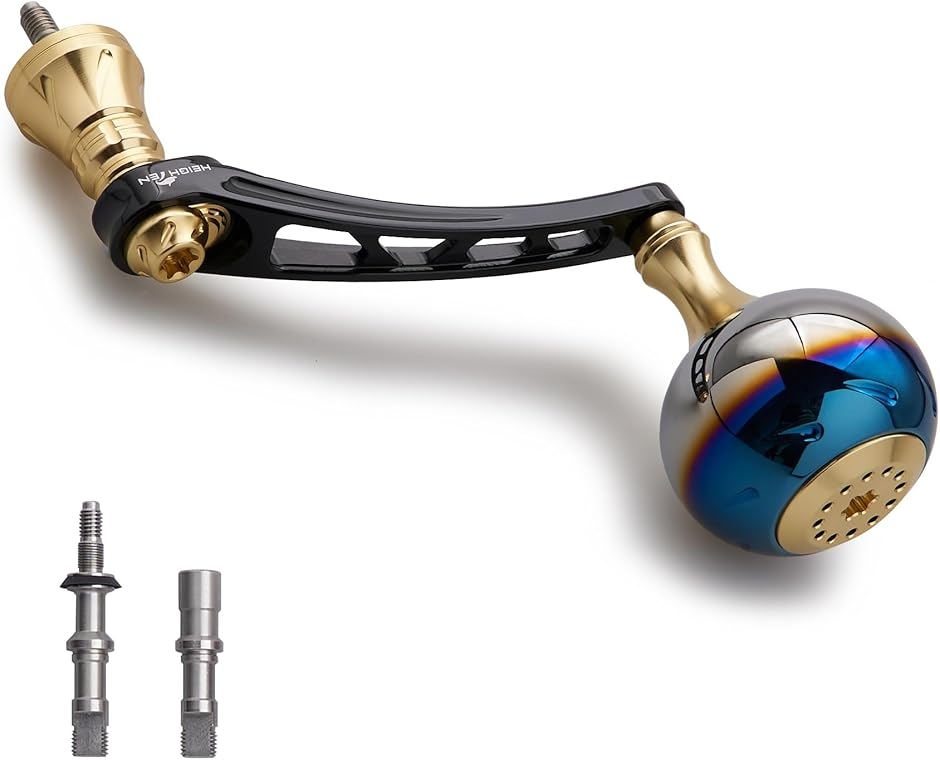 65-70mm可変 リール ハンドル 38mm ノブ搭載 シマノ Shimano ダイワ