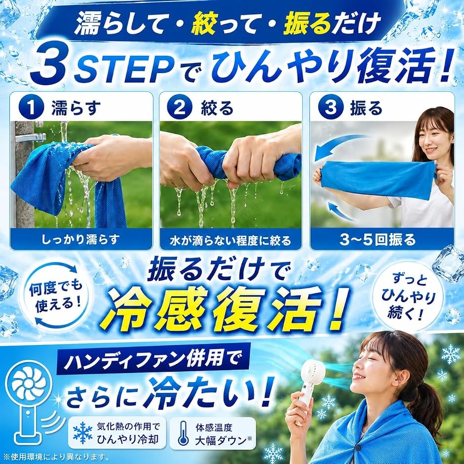 冷感ポンチョ瞬間冷却-15℃ アイスポンチョ クールポンチョ 接触冷感