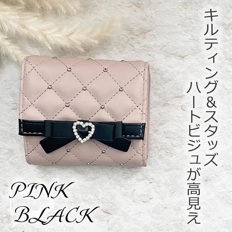 ミニ財布 レディース リボン 可愛い おしゃれ 小銭入れ付き