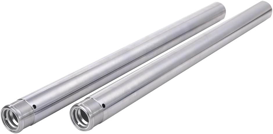 1台分 2本 フロントフォーク インナーチューブ VTR250 MC33 VTR250 MC33 フロントフォーク インナーチューブ ガンメタ 外径約41mm