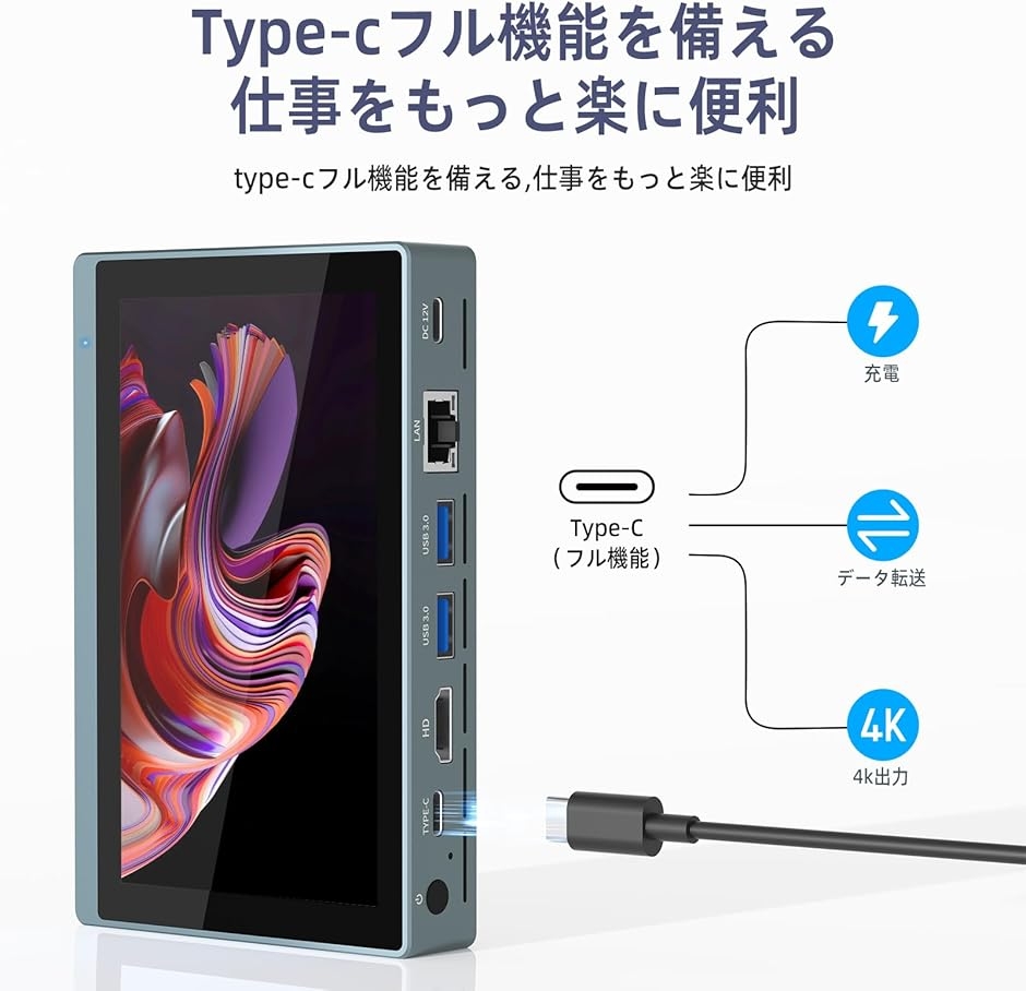 ミニpc Intel N5095 タッチパネル付きmini Windows (シルバー