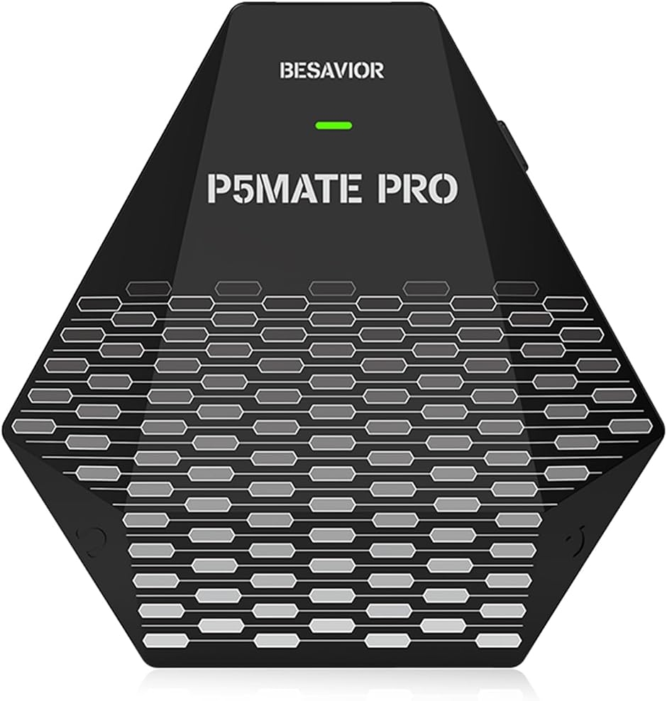 Besavior P5Mate Pro PS5/PC�p �Q�[�~���O�R���o�[�^�[ �A�_�v�^�[ �L��/�����ڑ� 1000Hz (�u���b�N)