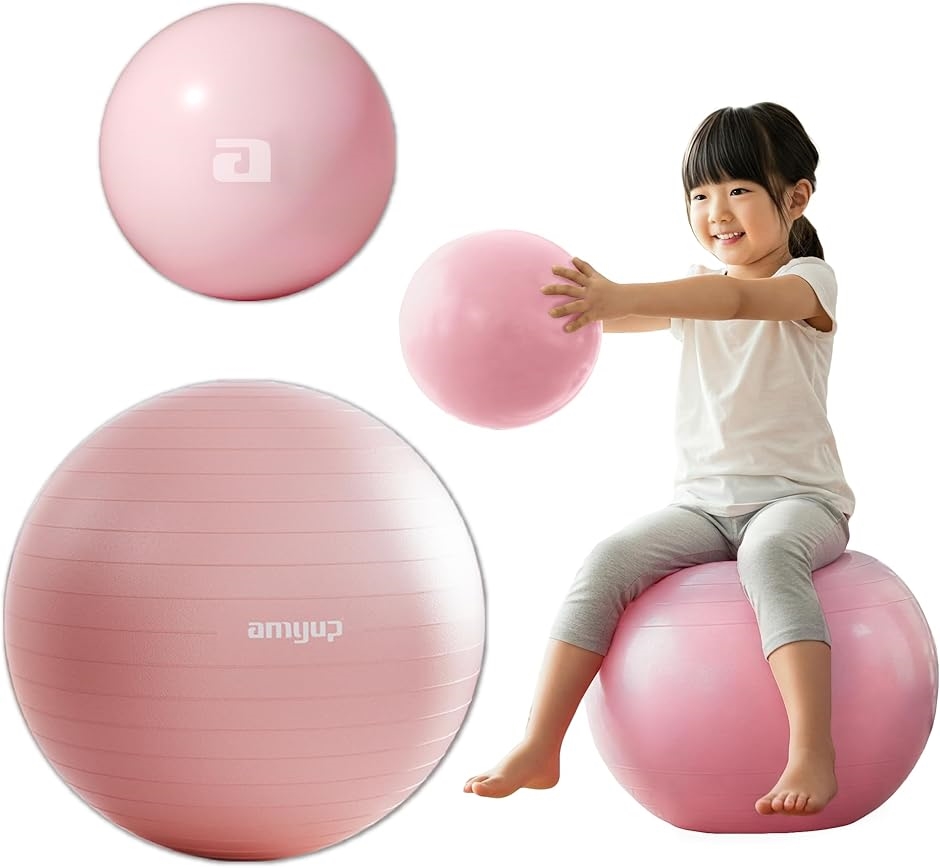 バランスボール＆ぷにトレボールセット 55cm＆25cm 親子セット