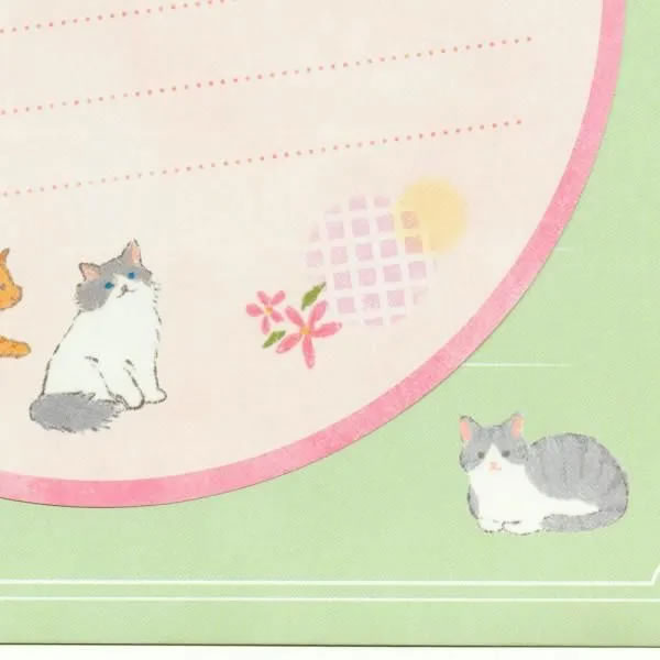 レターセット My mood ピンク B6サイズ 1340103 （A-5） 便箋6枚・封筒