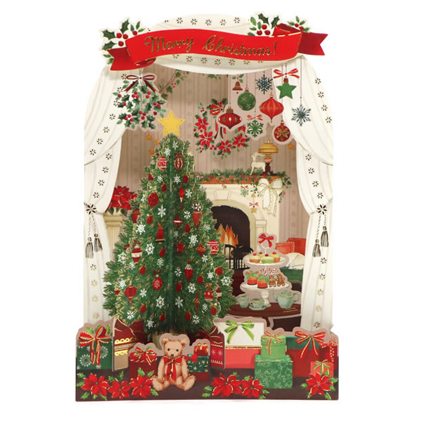 sanrio(サンリオ) クリスマスカード 洋風 S7070 アーチ枠 sanrio(サンリオ) クリスマスカード 洋風 S7070 アーチ枠