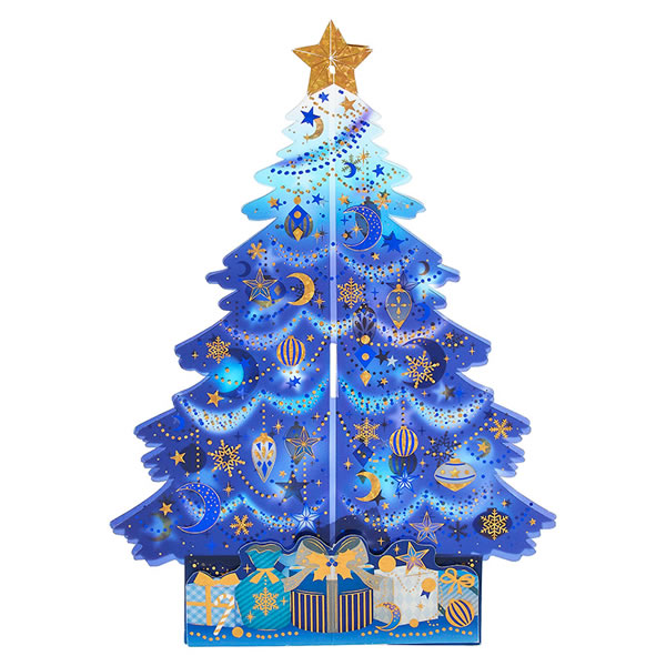 sanrio（サンリオ） クリスマスカード 洋風 S7048 立体カード 夜空の