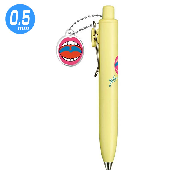 クルトガ 【限定品】三菱鉛筆 ユニボール ワン P 横尾忠則コラボ MOUTH