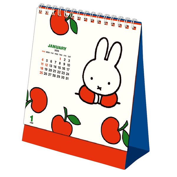 2026 カレンダー 卓上 スクエア ミッフィー 31BCA-2 Dick Bruna : 堀萬