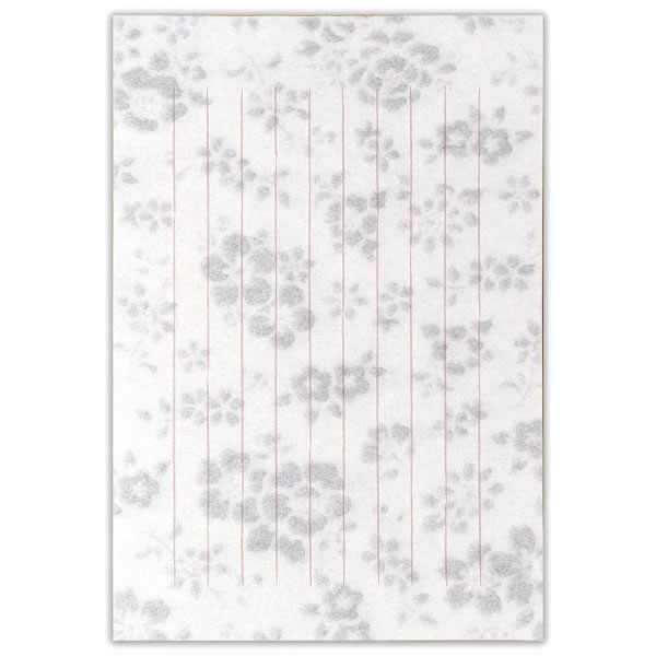 レターセット B5 ほのり 花紅 4991001/4991101 （11） 便箋14枚 封筒4