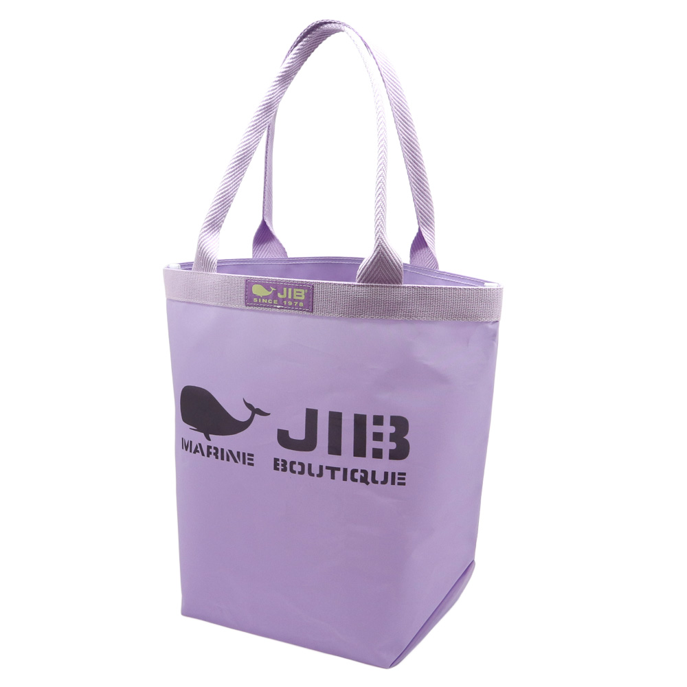JIB バケツトートバッグ Mサイズ BKM ラベンダー/LAVENDER ファスナー