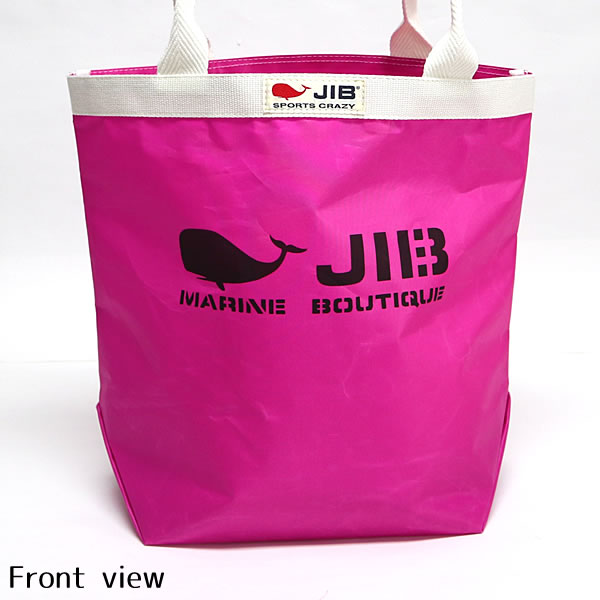 JIB バケツトートバッグ Mサイズ BKM ピンク×アイボリー