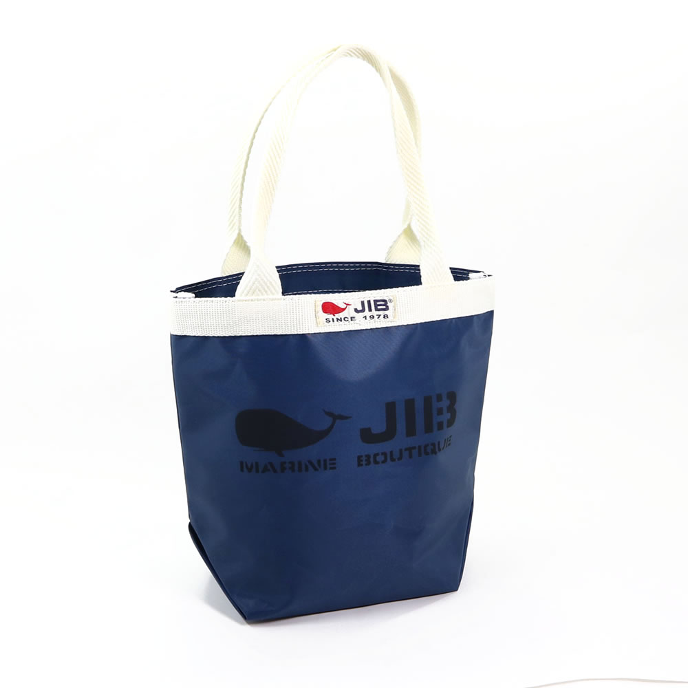 JIB バケツトートバッグ SSサイズ BKSS ネイビー×アイボリー