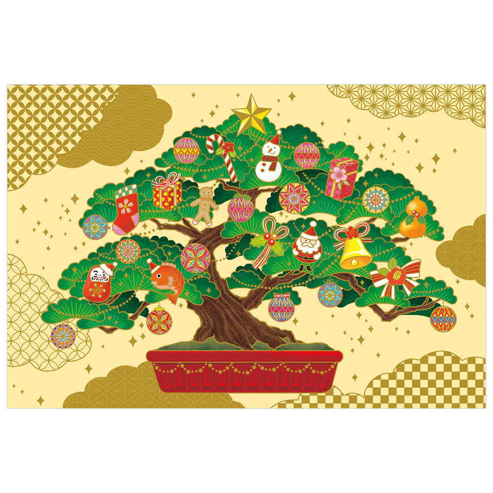 NX}XJ[h a CO ~̓c[ C07-0015 ^ `LE CHIKYU Eʒ\ Christmas card O[eBOJ[h