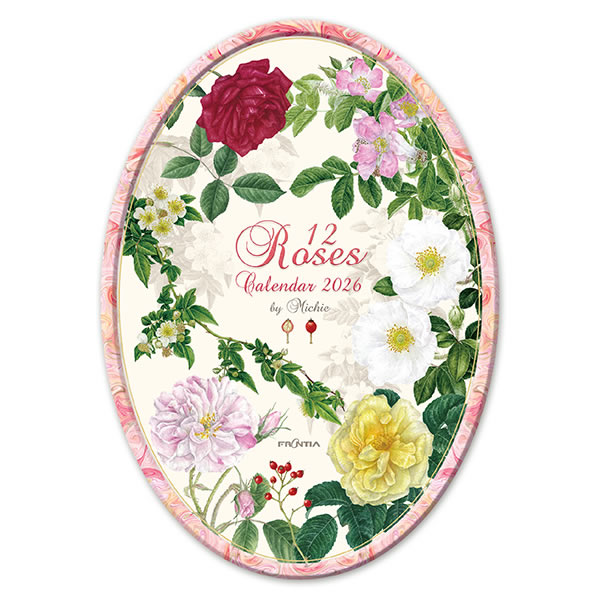 FRONTEER 2026 カレンダー 壁掛け オバールカレンダー クラシック