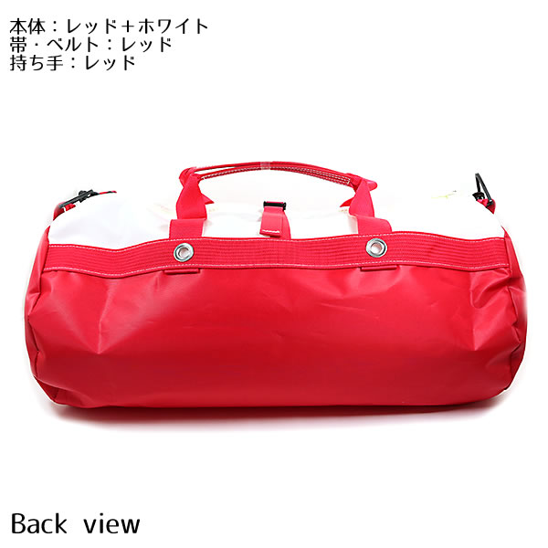 JIB ダッフルバッグ　M ショルダー付き JIB ダッフルバッグ Mサイズ DMB レッド ショルダーベルト付 8