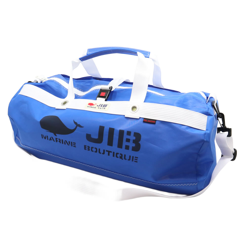 JIB ボーダーダッフルバッグ Mサイズ DMBN ロイヤルブルー/Royal Blue
