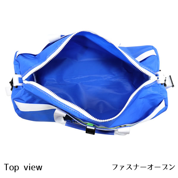 JIB ボーダーダッフルバッグ Mサイズ DMBN ロイヤルブルー/Royal Blue