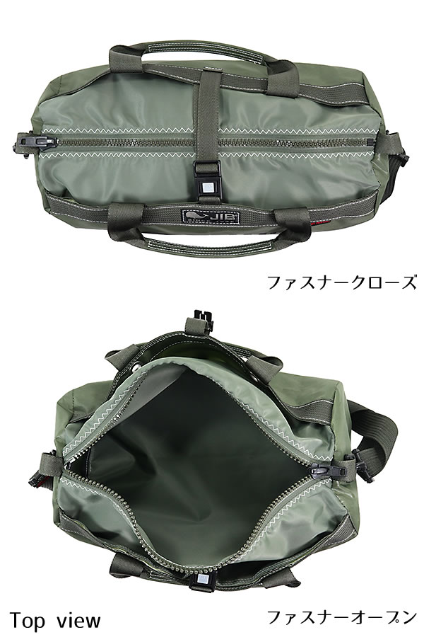 JIB セイルクロスバック オリーブグリーン ボストン リュック ジブ
