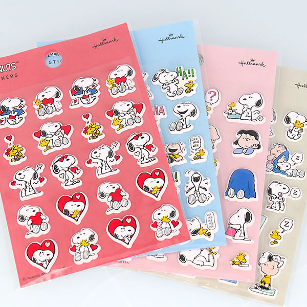 Hallmark（ホールマーク） スヌーピー シール ENJOY/楽しむ ELS-841