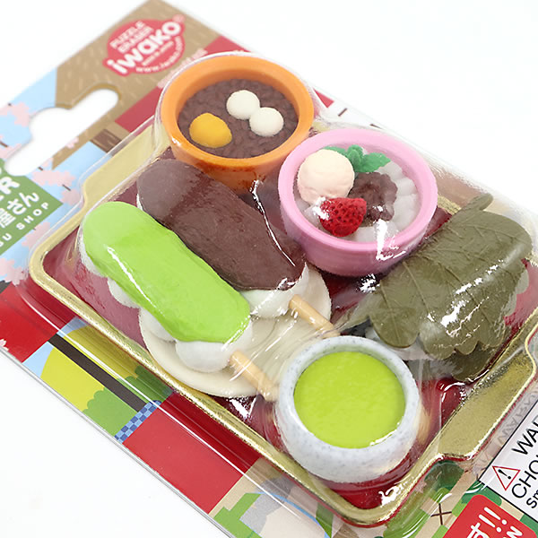 イワコー おもしろ消しゴム あんみつ屋さん ER-BRI033 ブリスター