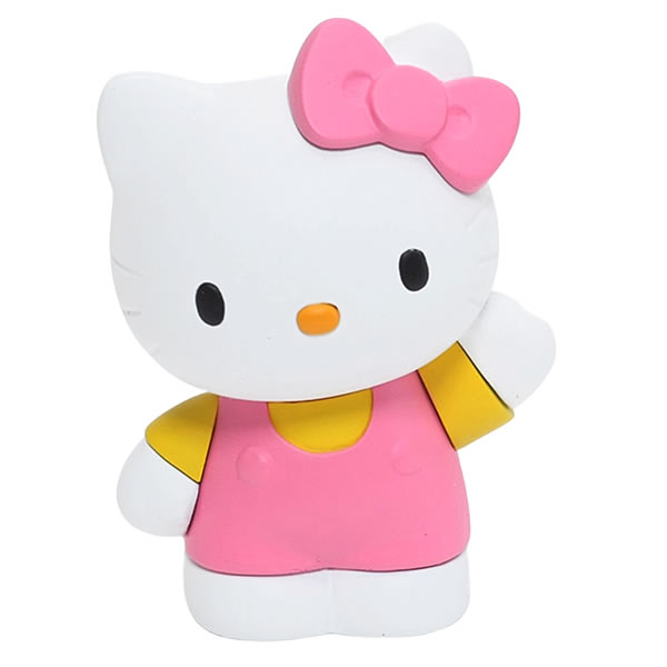 イワコー おもしろ消しゴム ハローキティ 2個セット（レッド ピンク